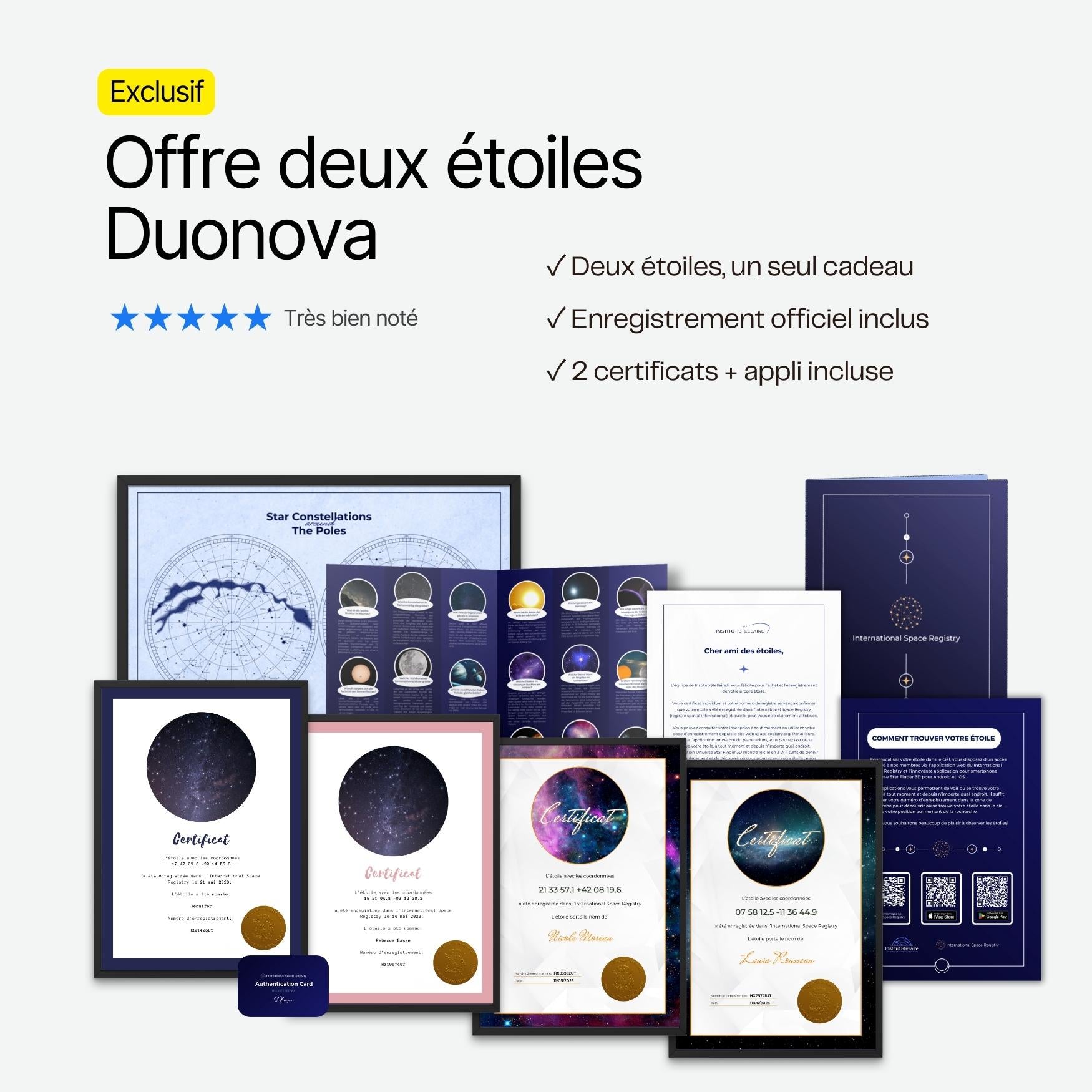 Nomme une étoile double - Duonova