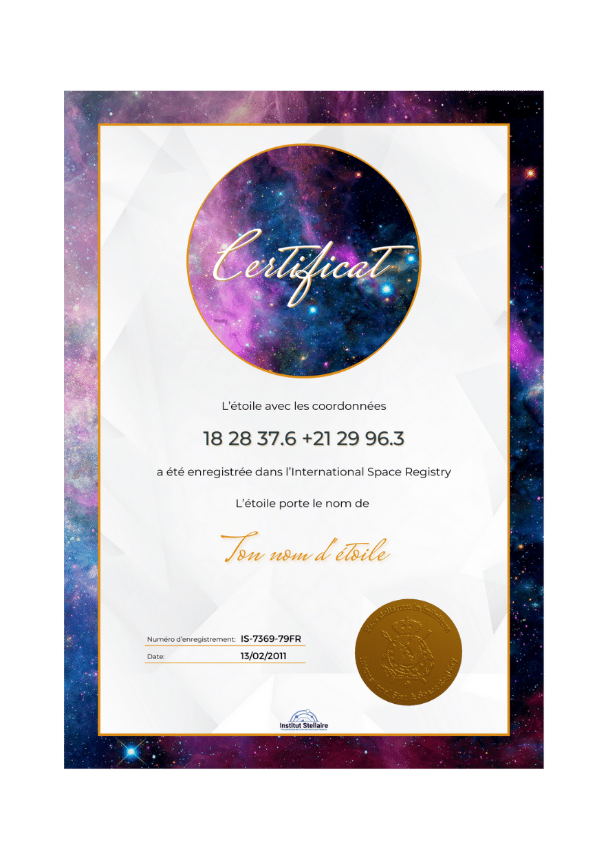 Galaxie - Rêve violet